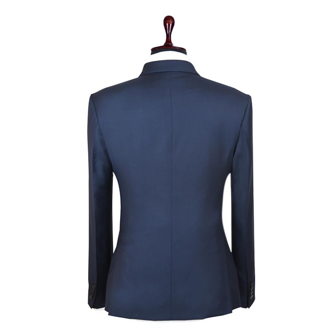 Eternal Navy Blue Wool Suit