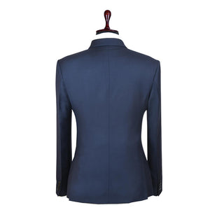 Eternal Navy Blue Wool Suit