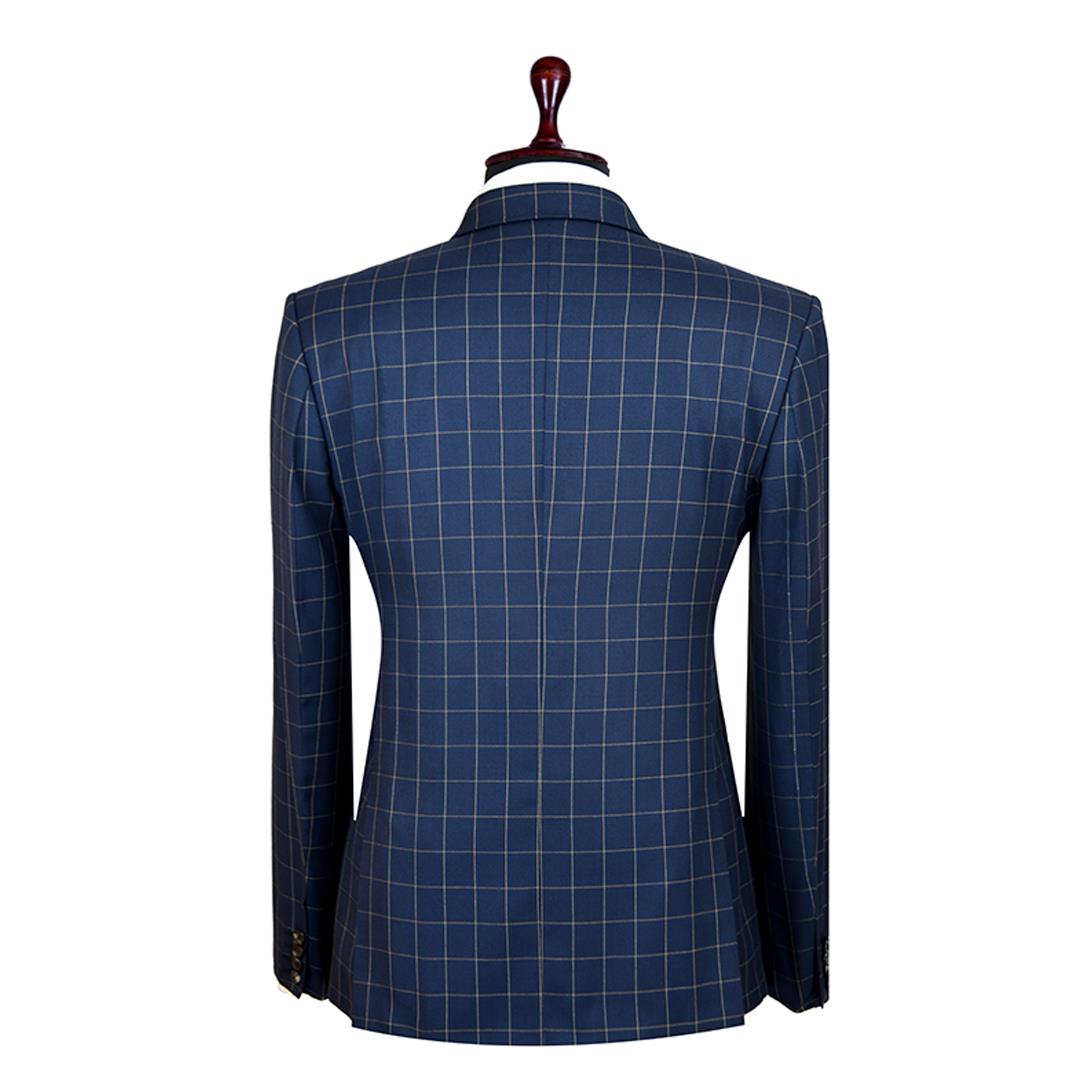 Princeton Blue Plaid Suit