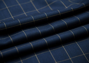 Princeton Blue Plaid Suit