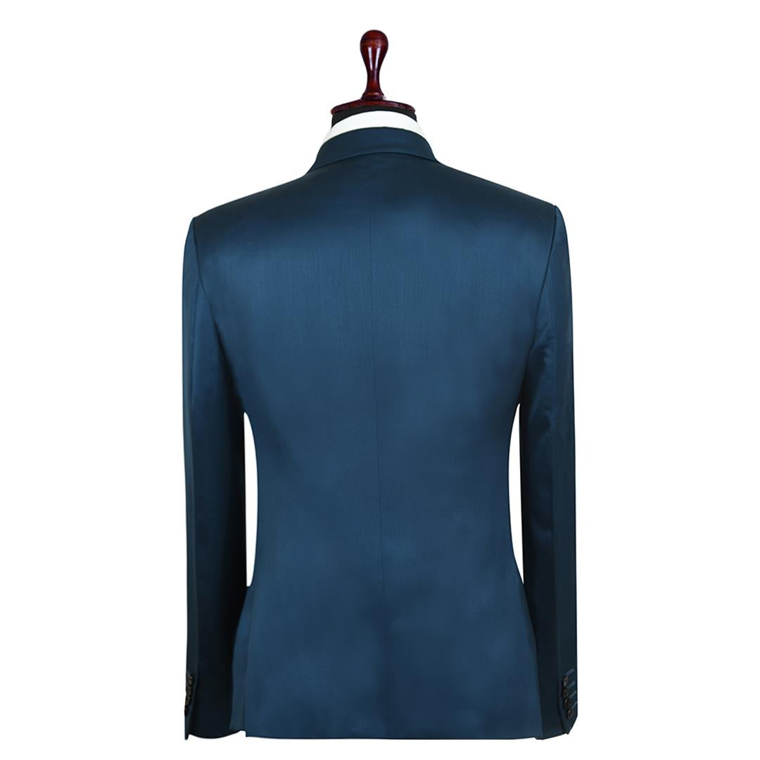 Prussian Blue Merino Wool Suit