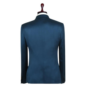 Prussian Blue Merino Wool Suit