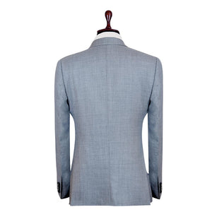 Virtuoso Light Grey Wool Suit